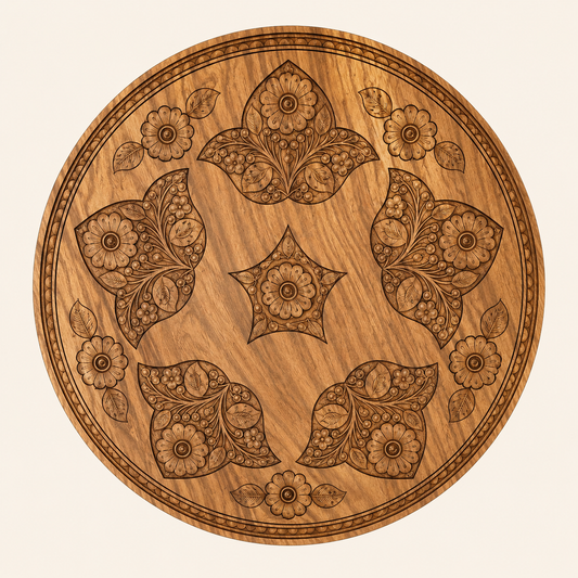 Signature Hearth By Auris Atelier | Round Coffee Table | Round End Table
