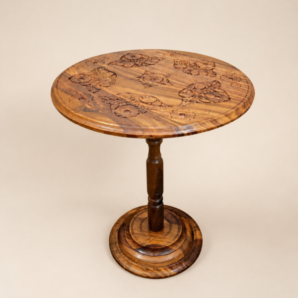 Signature Hearth Hand-Carved Sheesham Coffee Table | Auris Atelier